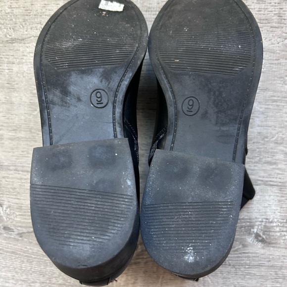 Black ankle boots flat heel - Picture 3 of 3